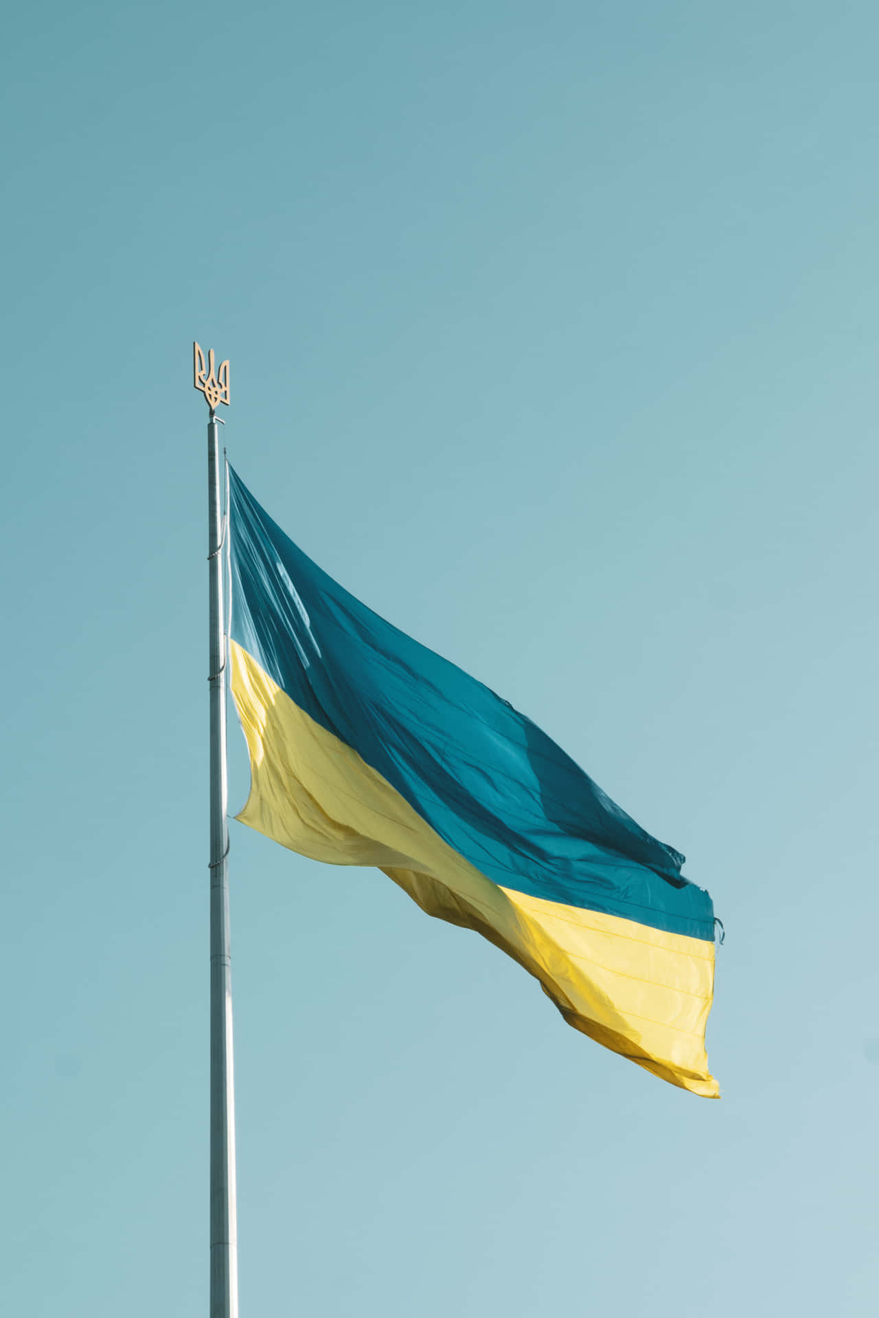Härligtackompanjemang Till Ukrainas Stadssiluetter
