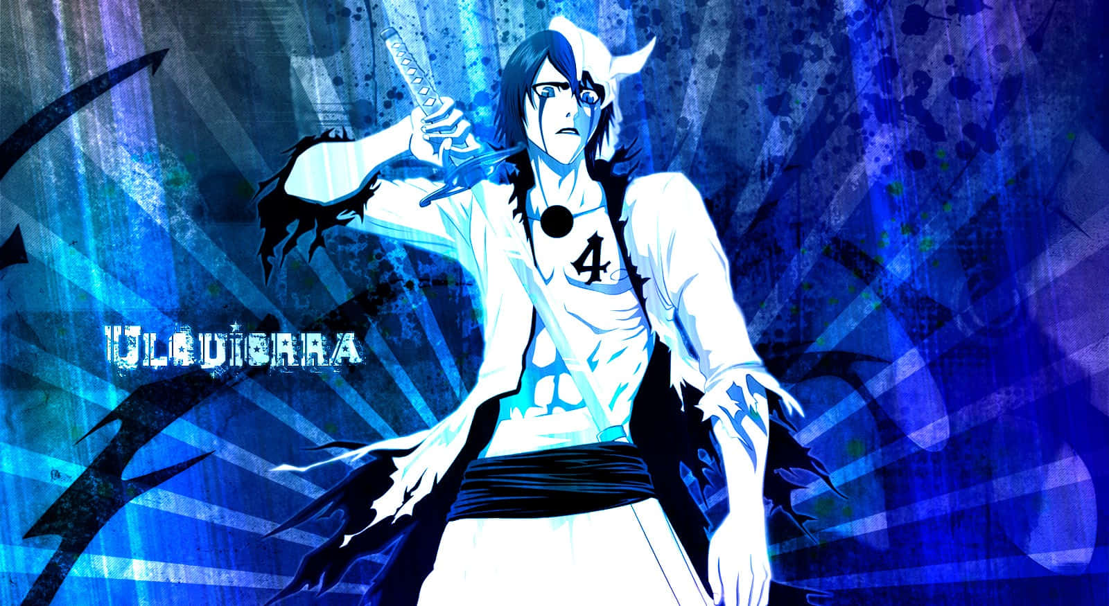 Ulquiorra Cifer, a powerful Arrancar in the anime Bleach Wallpaper