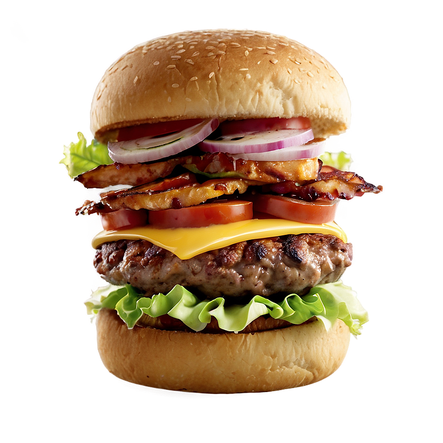 Download Ultimate Bacon Cheeseburger Png 05242024 5197