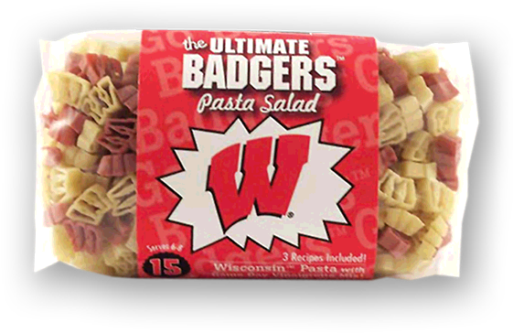 Ultimate Badgers Pasta Salad Packaging PNG