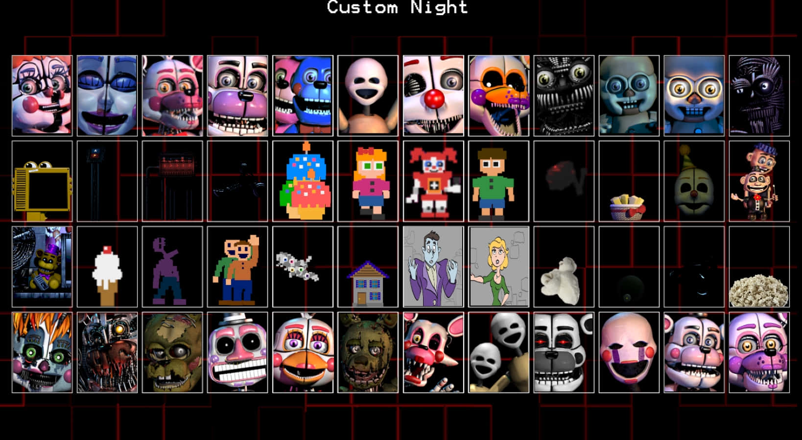 Ultimate Custom Night Wallpapers - Immerse in the Horror Wallpaper