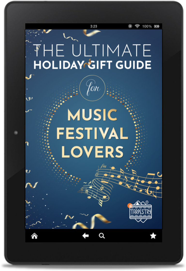 Ultimate Holiday Gift Guide Music Festival Lovers PNG
