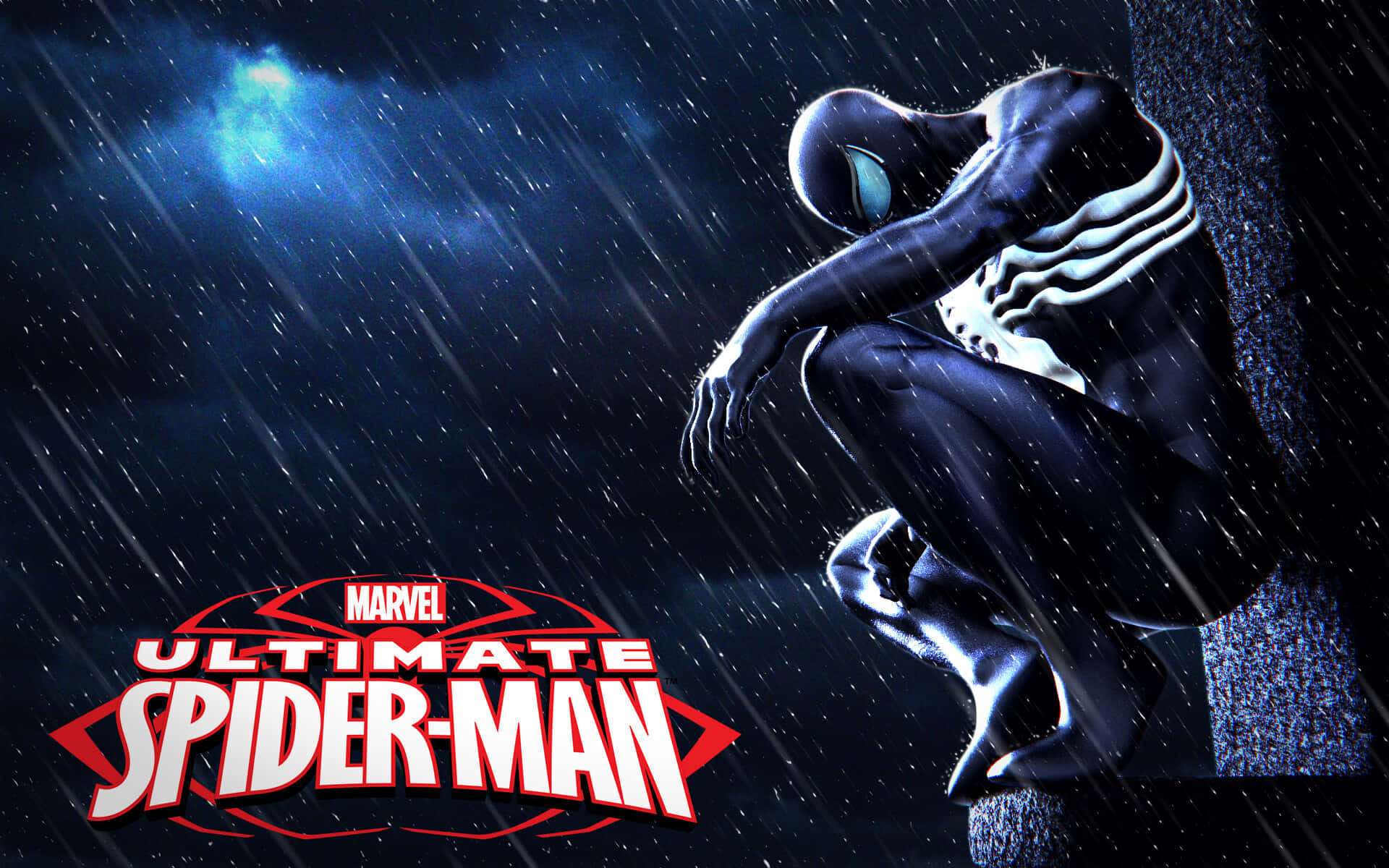 Ultimate Spider-Man in Action Wallpaper