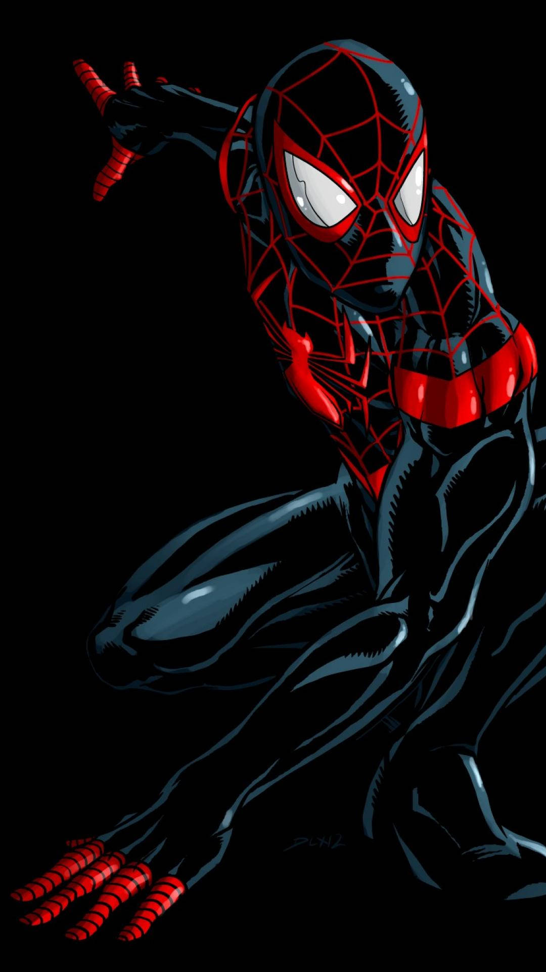 Ultimat Spider Man Marvel Telefon Tapet Wallpaper
