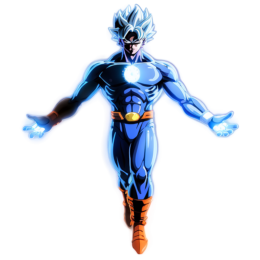 Ultra Instinct Aura Beam Png 06272024 PNG