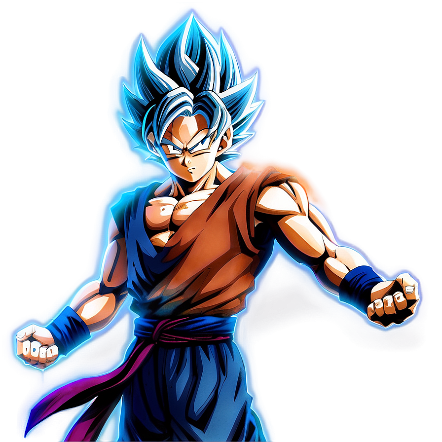 Ultra Instinct Goku Action Pose Png Fdi PNG