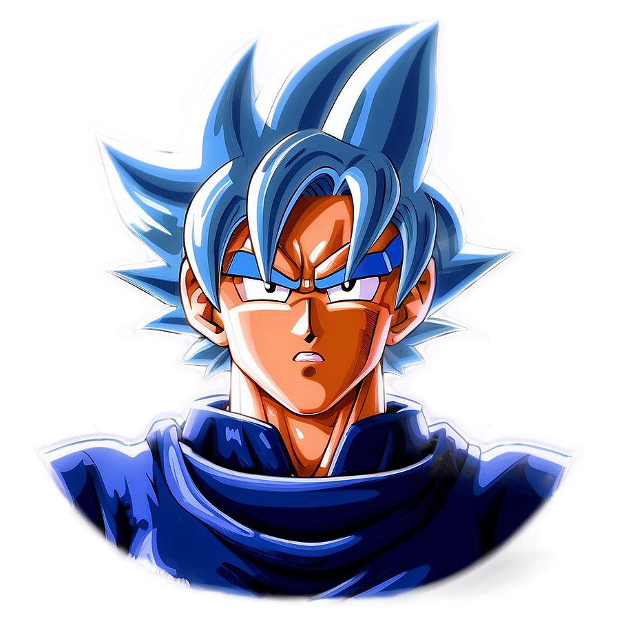 Ultra Instinct Goku Artwork Png Xic88 PNG