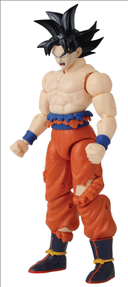 Ultra Instinct Goku Figure PNG