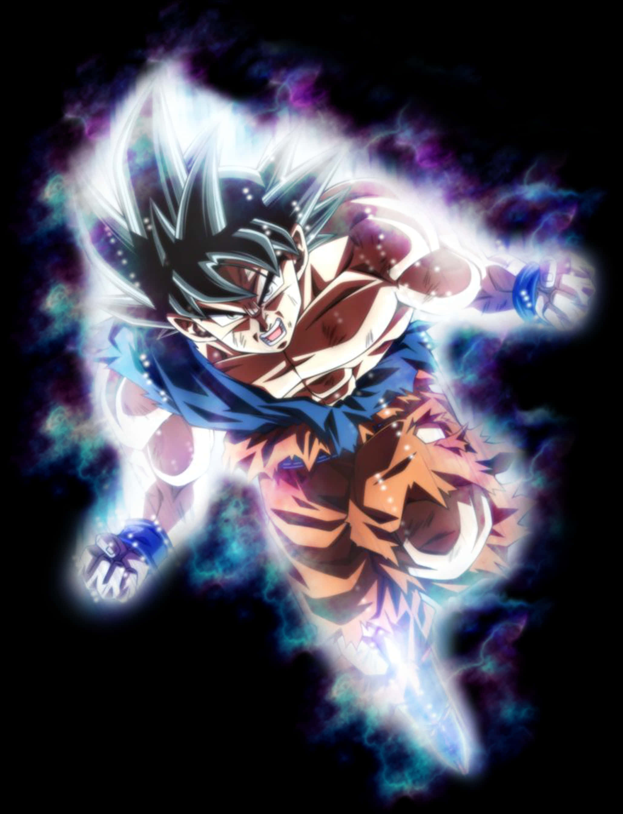Ultra Instinct Goku Power Aura PNG