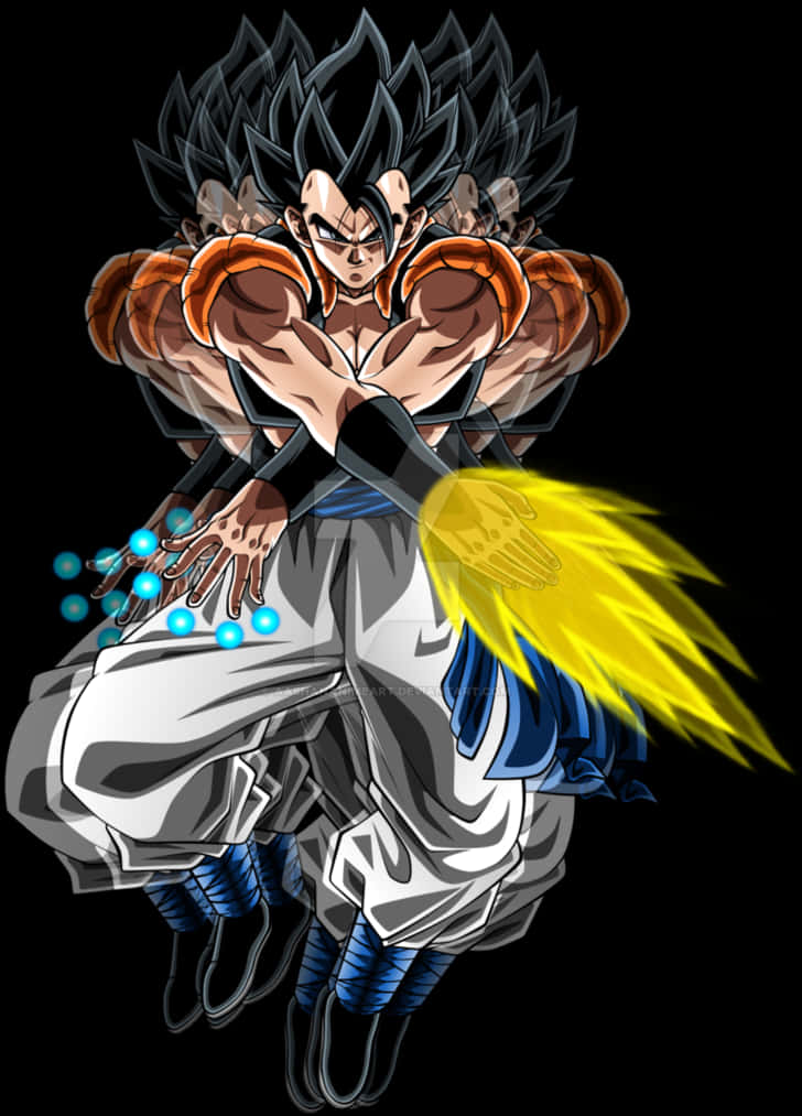 Ultra Instinct Goku Power Stance PNG