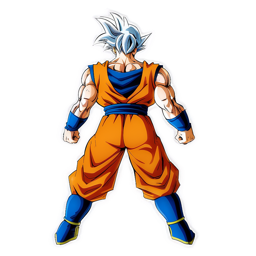 Ultra Instinct Goku Space Background Png 06242024 PNG
