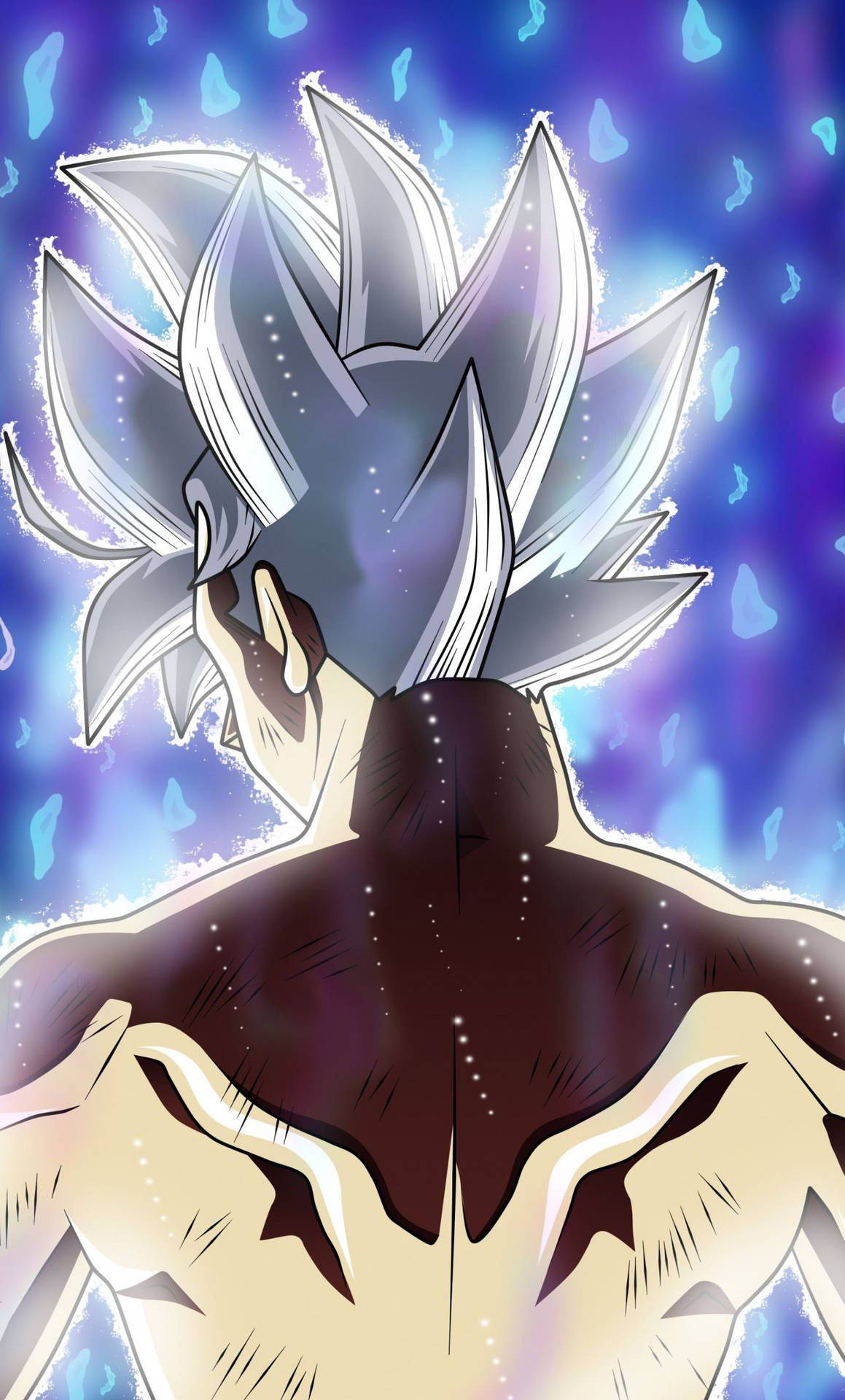 Ultra Instinct Son Goku Iphone Wallpaper