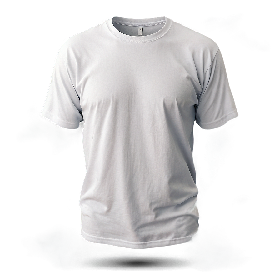 Ultra-realistic White Tee Mockup Png 92 PNG