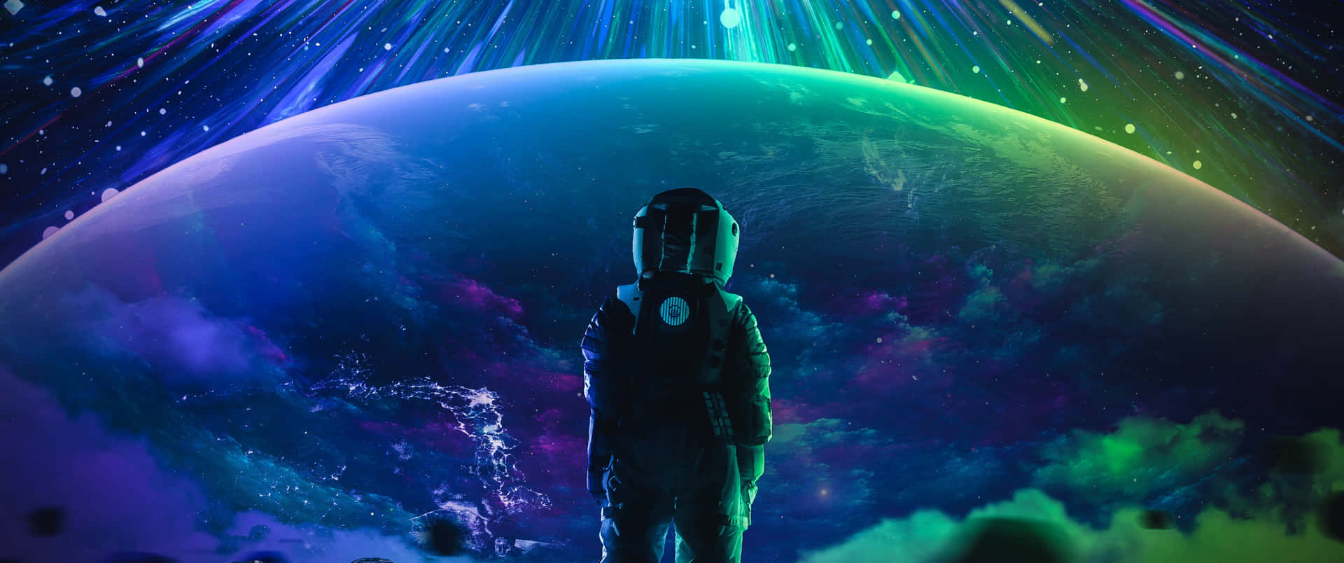 Explore the depths of space in breathtaking Ultra Wide 3440x1440 resolution. Wallpaper