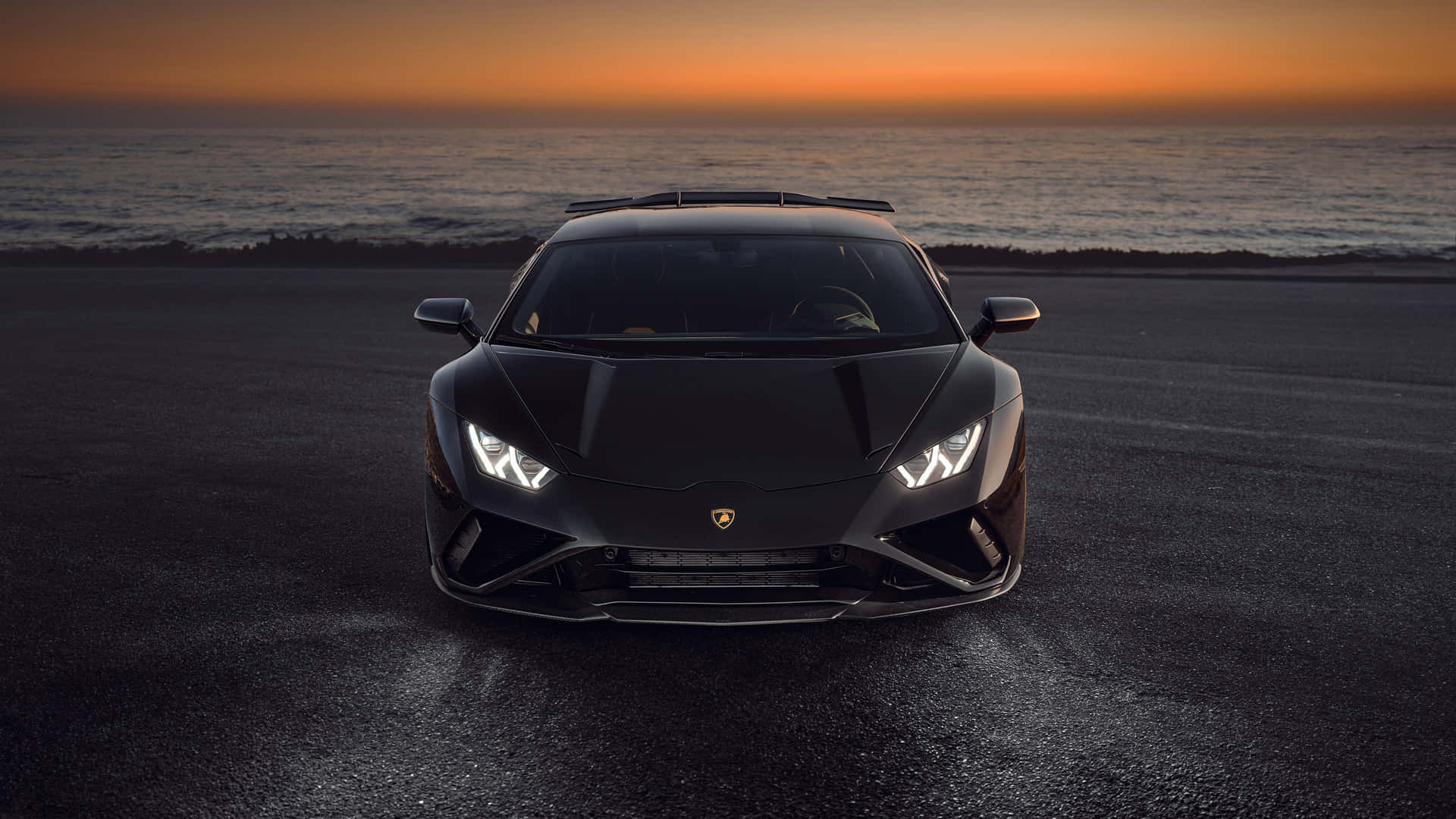 Lamborghini Huracan - HD baggrunde Wallpaper