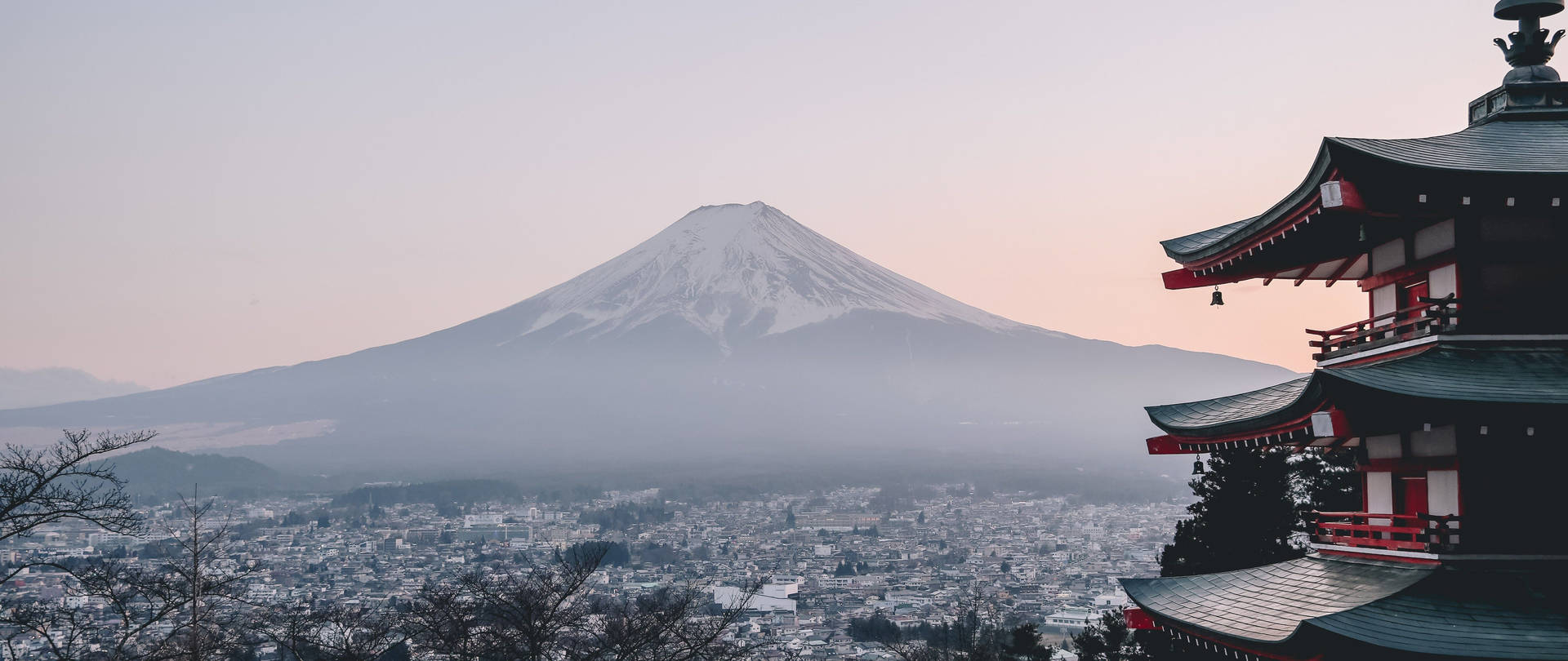 Ultra Wide 4k Fuji Mountain Picture
