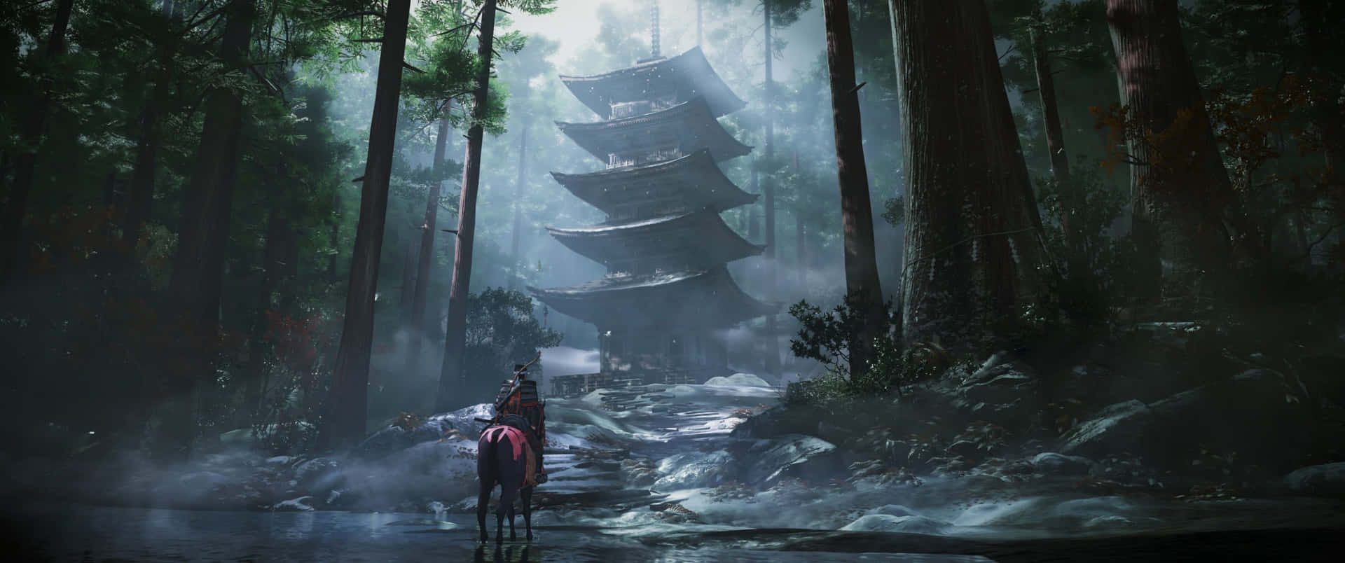 Ghost Of Tsushima Ultra Wide Gaming Wallpaper