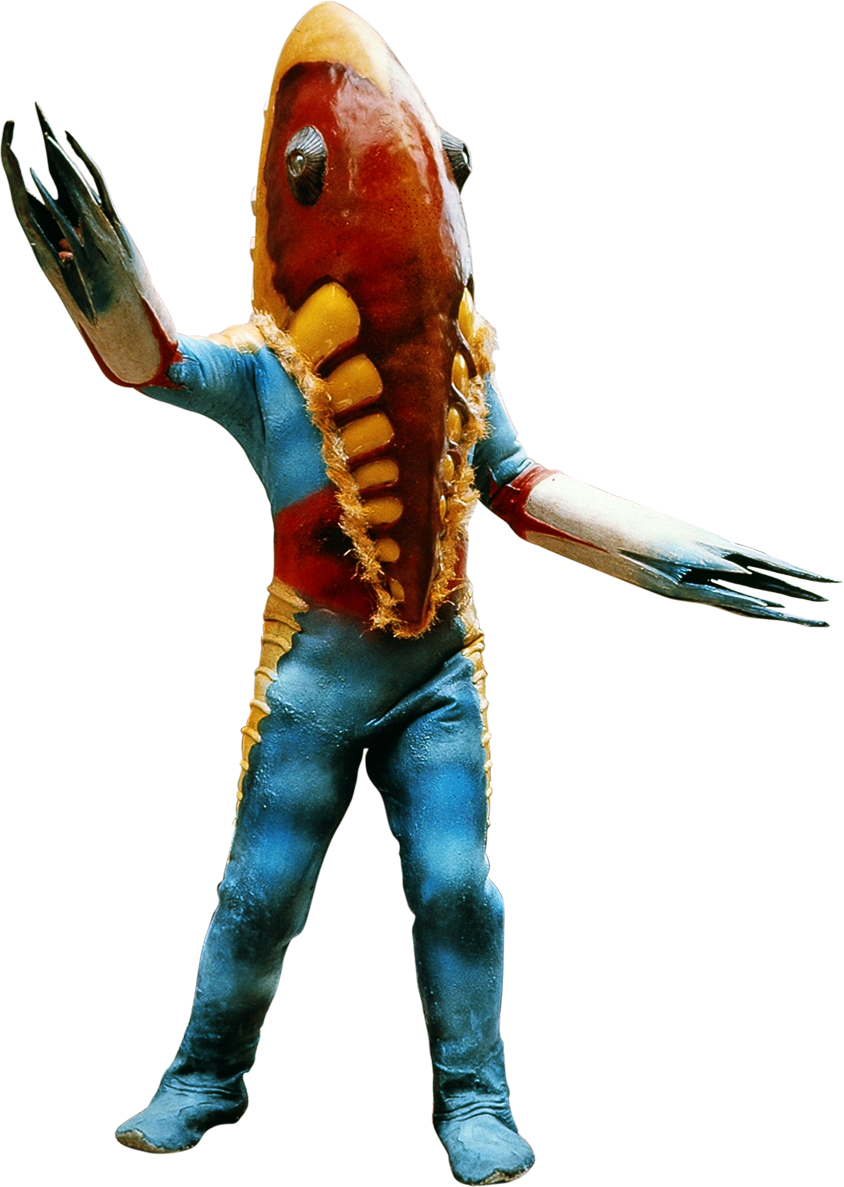 Ultraman Monster Pose PNG