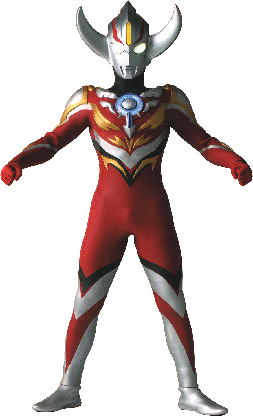 Ultraman Tiga Standing Pose PNG