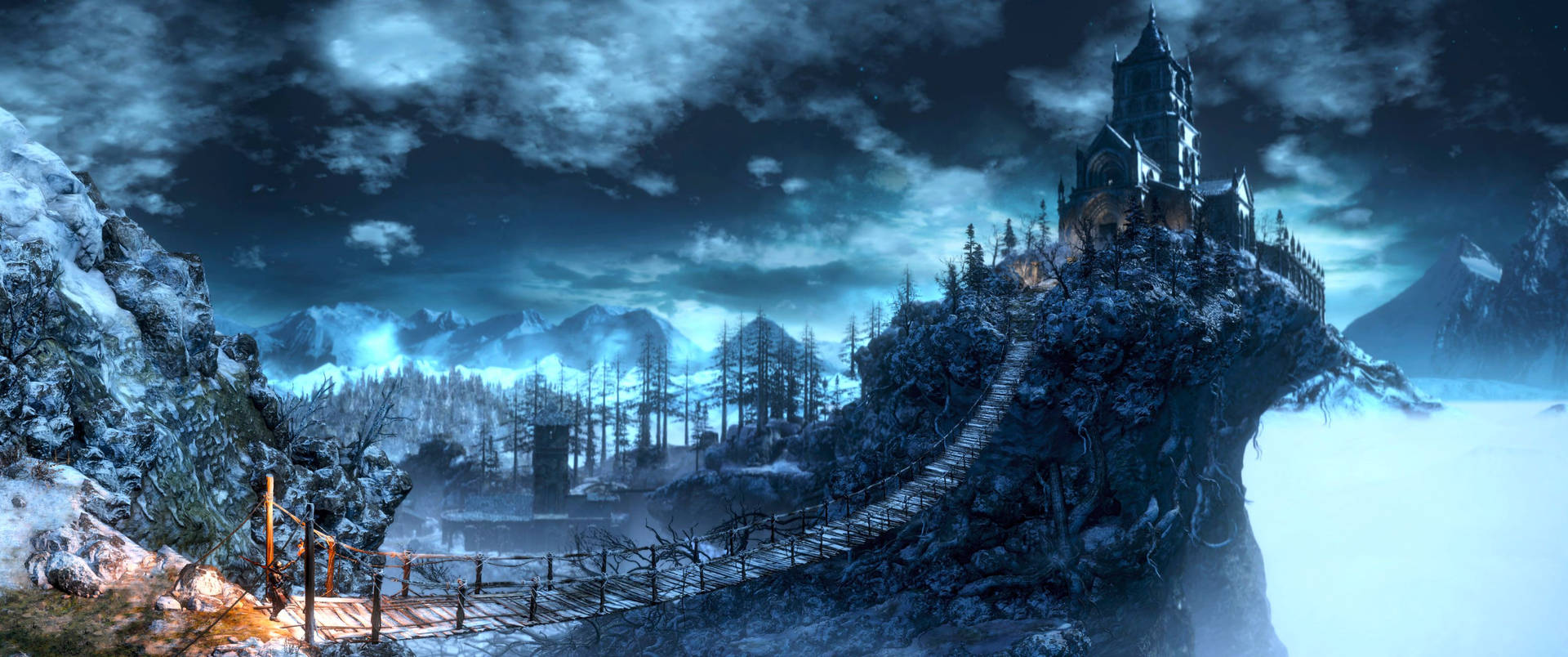 Dark Souls III: Experience the Thrill of Dark Fantasy in Incredible 3440X1440 Wallpaper