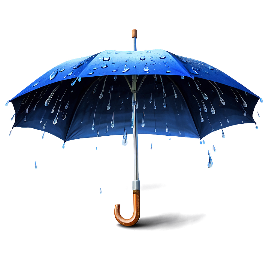 Download Umbrella With Raindrops Png Jeo52 | Wallpapers.com