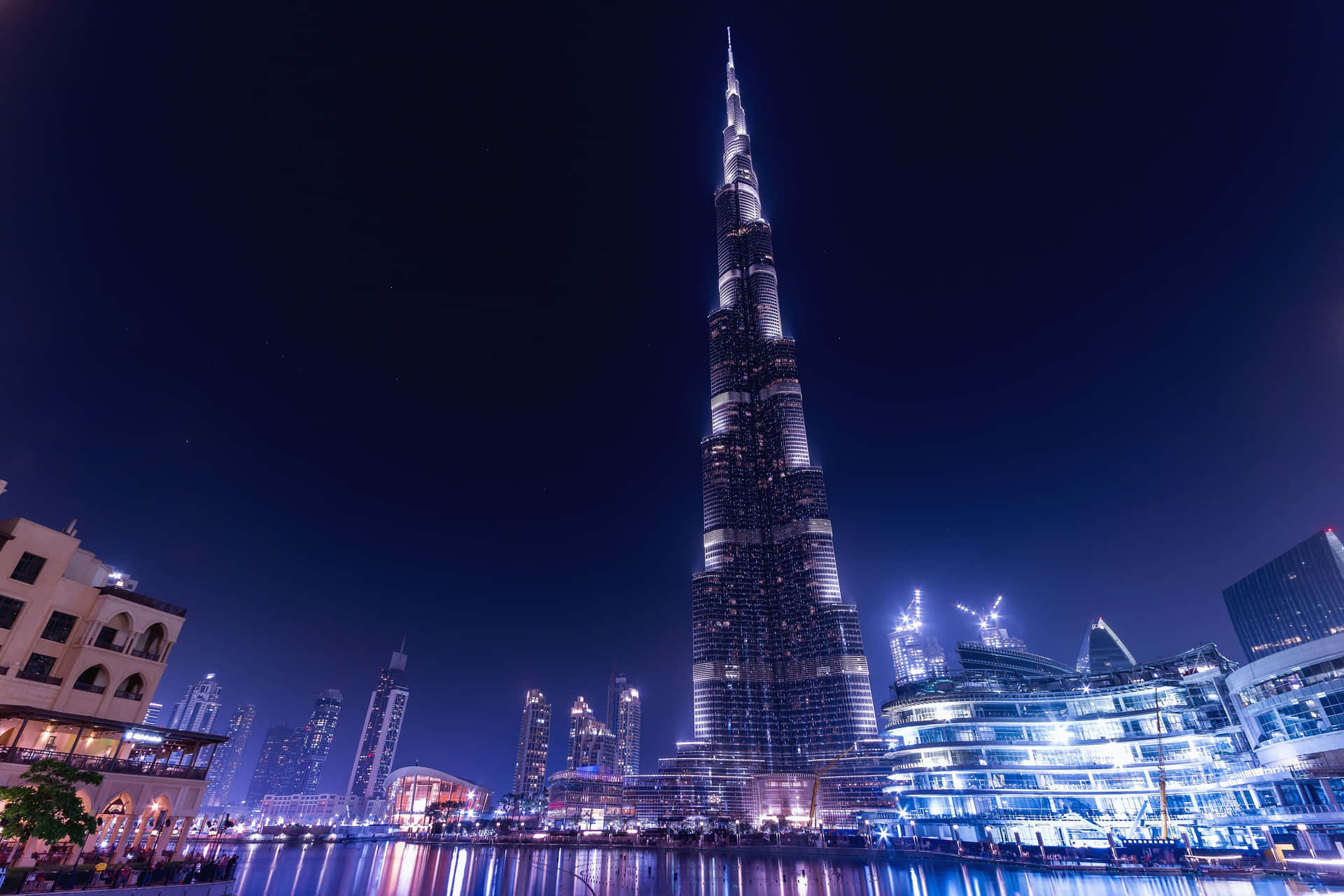 Unavista Mozzafiato Dello Skyline Di Dubai Al Tramonto