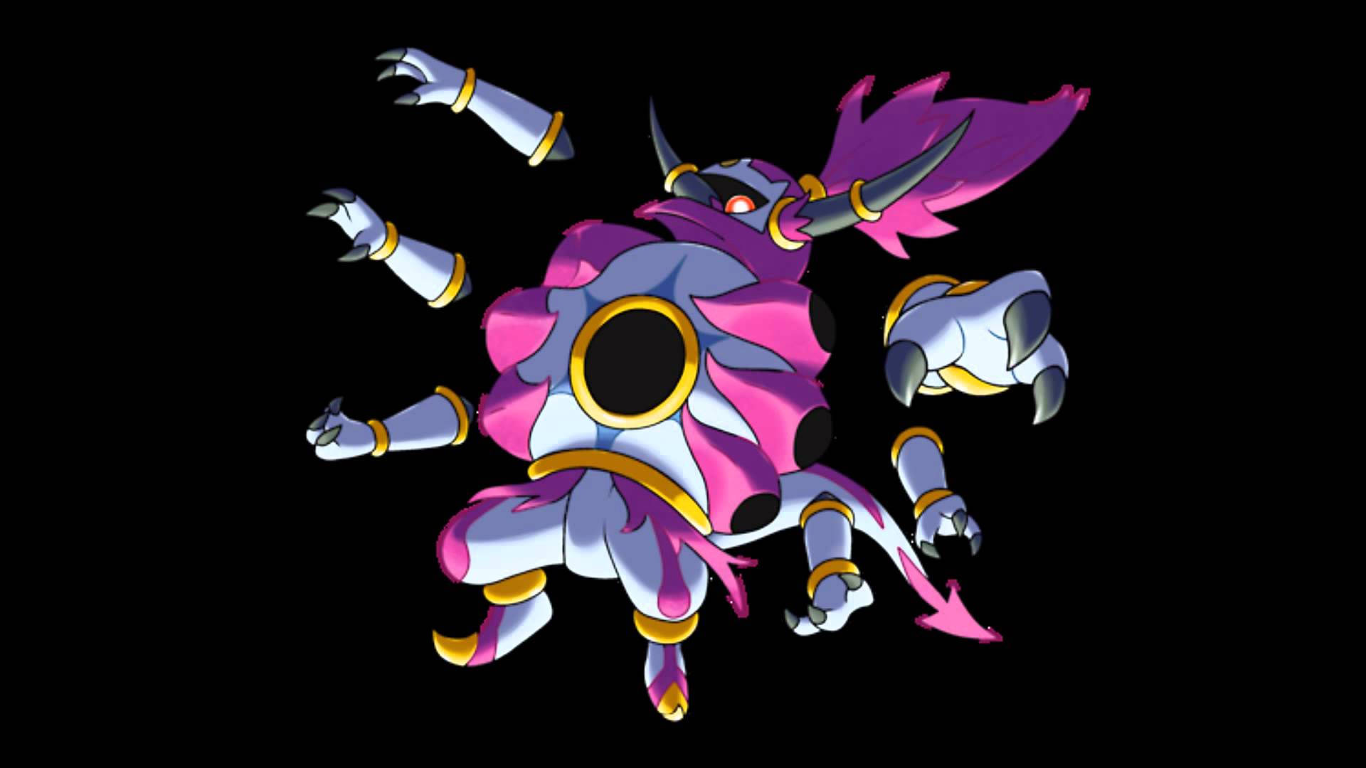 Unbound Hoopa Leaning Back Wallpaper