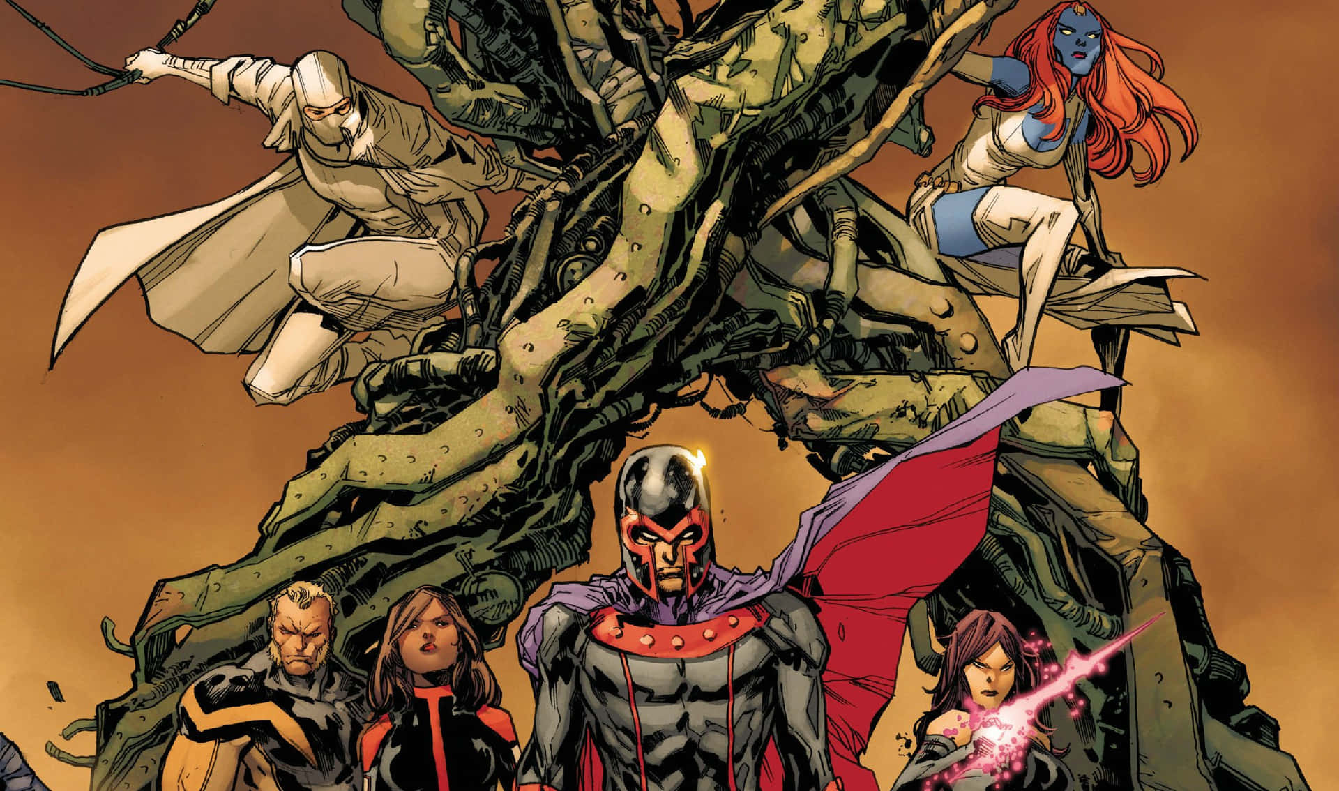Comicsde Los Increíbles X-men. Fondo de pantalla