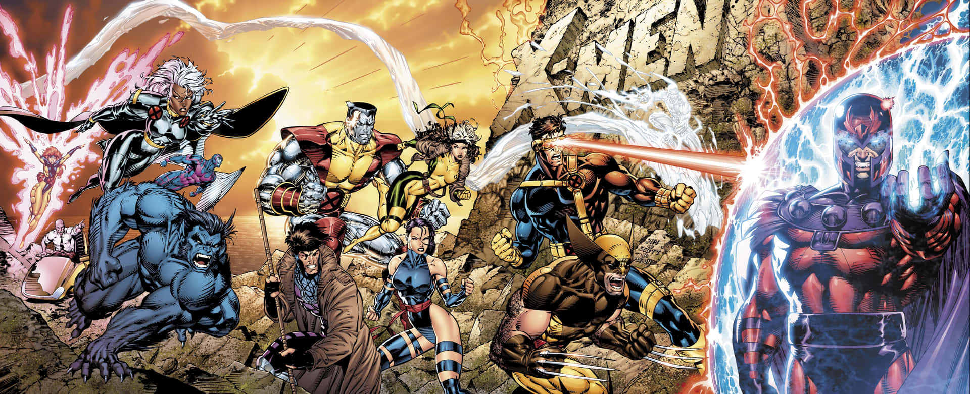 Uncanny X-Men Illustration Wallpaper
