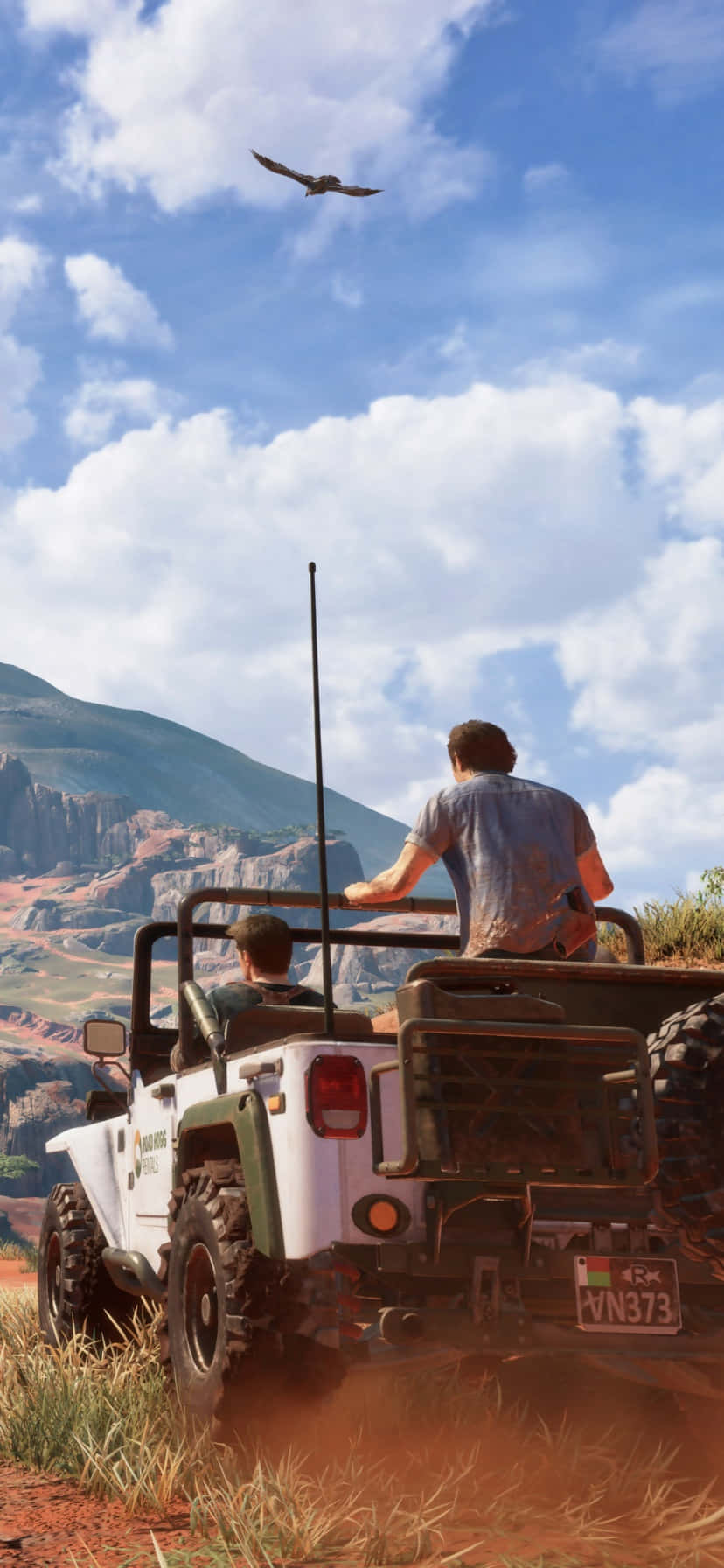 "Discover Uncharted 4's Journey to uncover ancient secrets." Wallpaper
