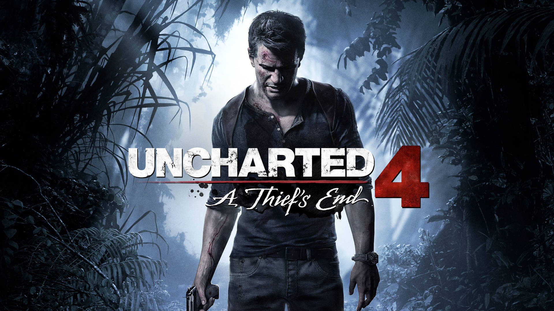 Uncharted Game Cover Art Wallpaper
