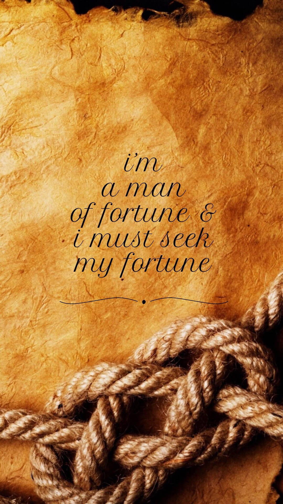 Uncharted Game Quote Wallpaper