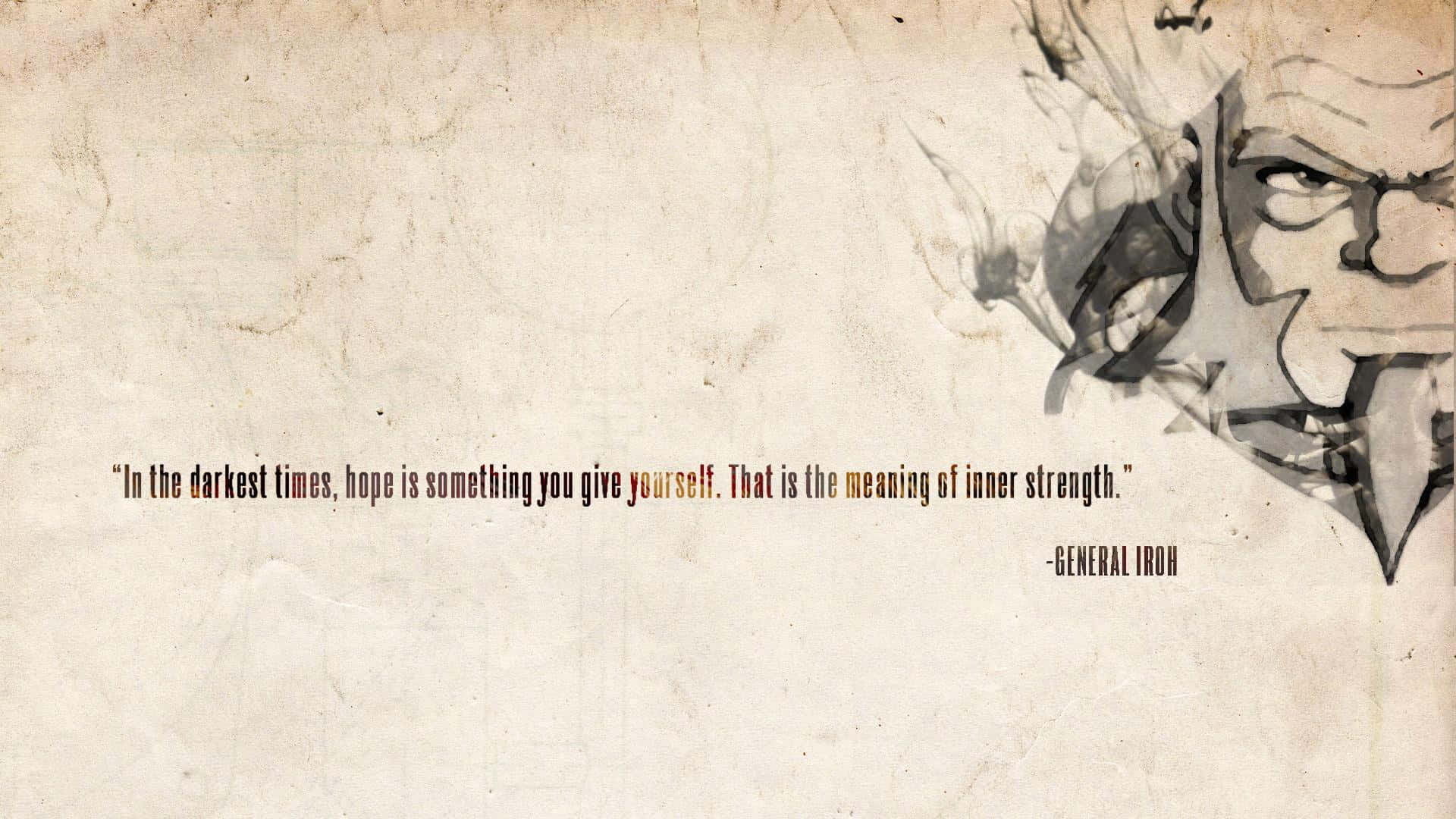 A Quote From A Comic Book With A Picture Of A Man Wallpaper