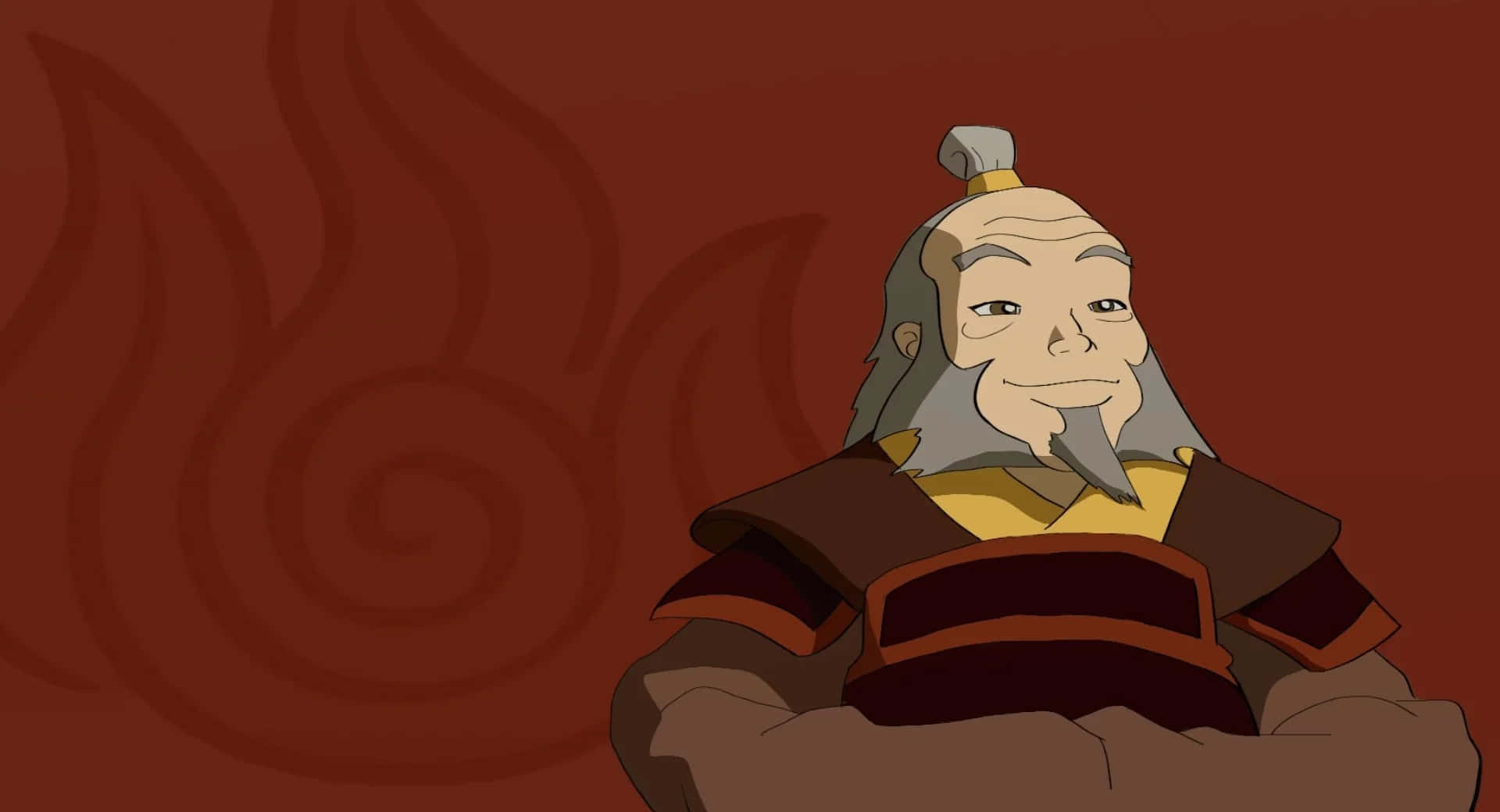 Oom Iroh Contemplatieve Moment Achtergrond