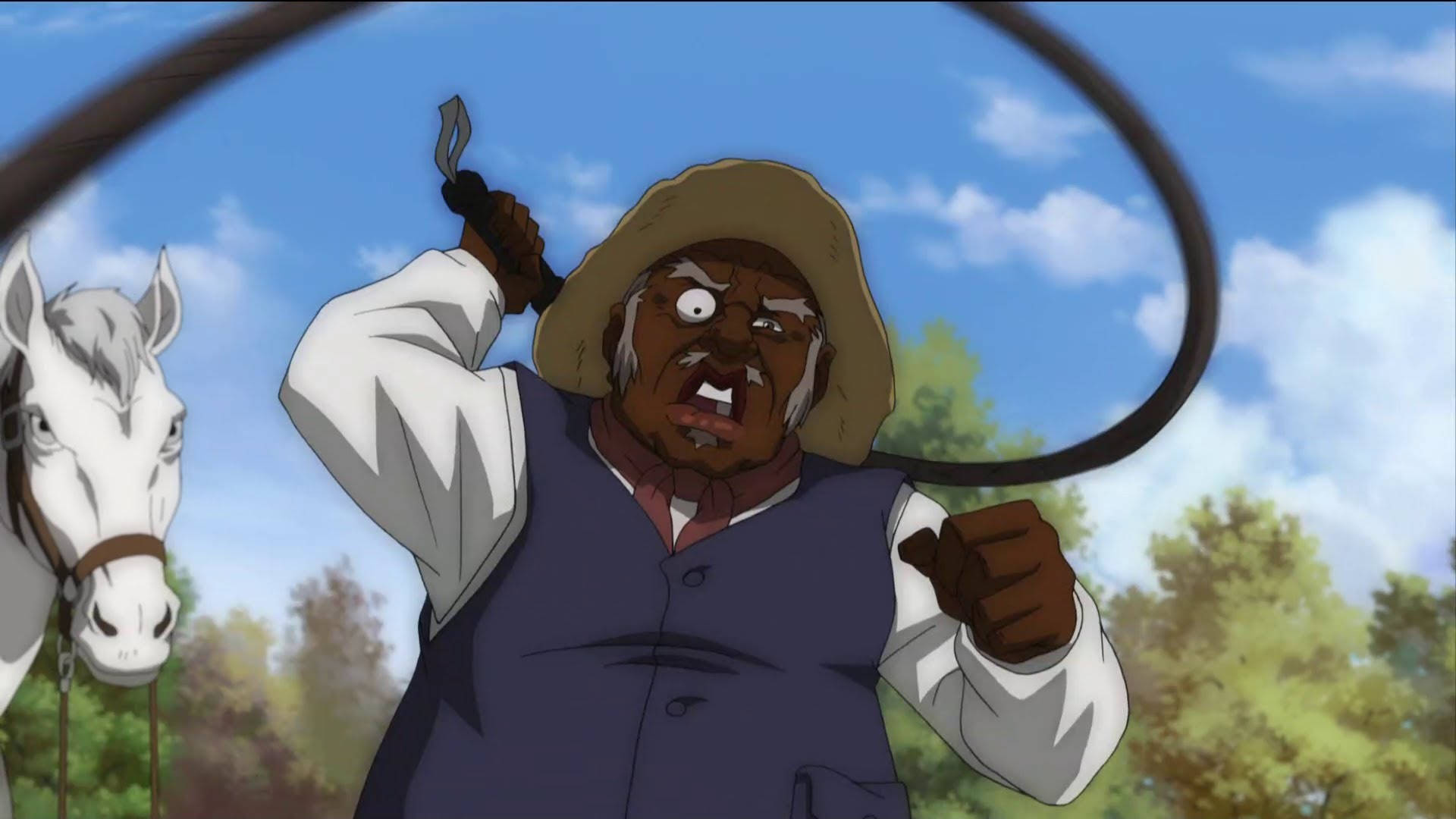 Uncle Ruckus With A Whip Boondocks Hd Wallpaper