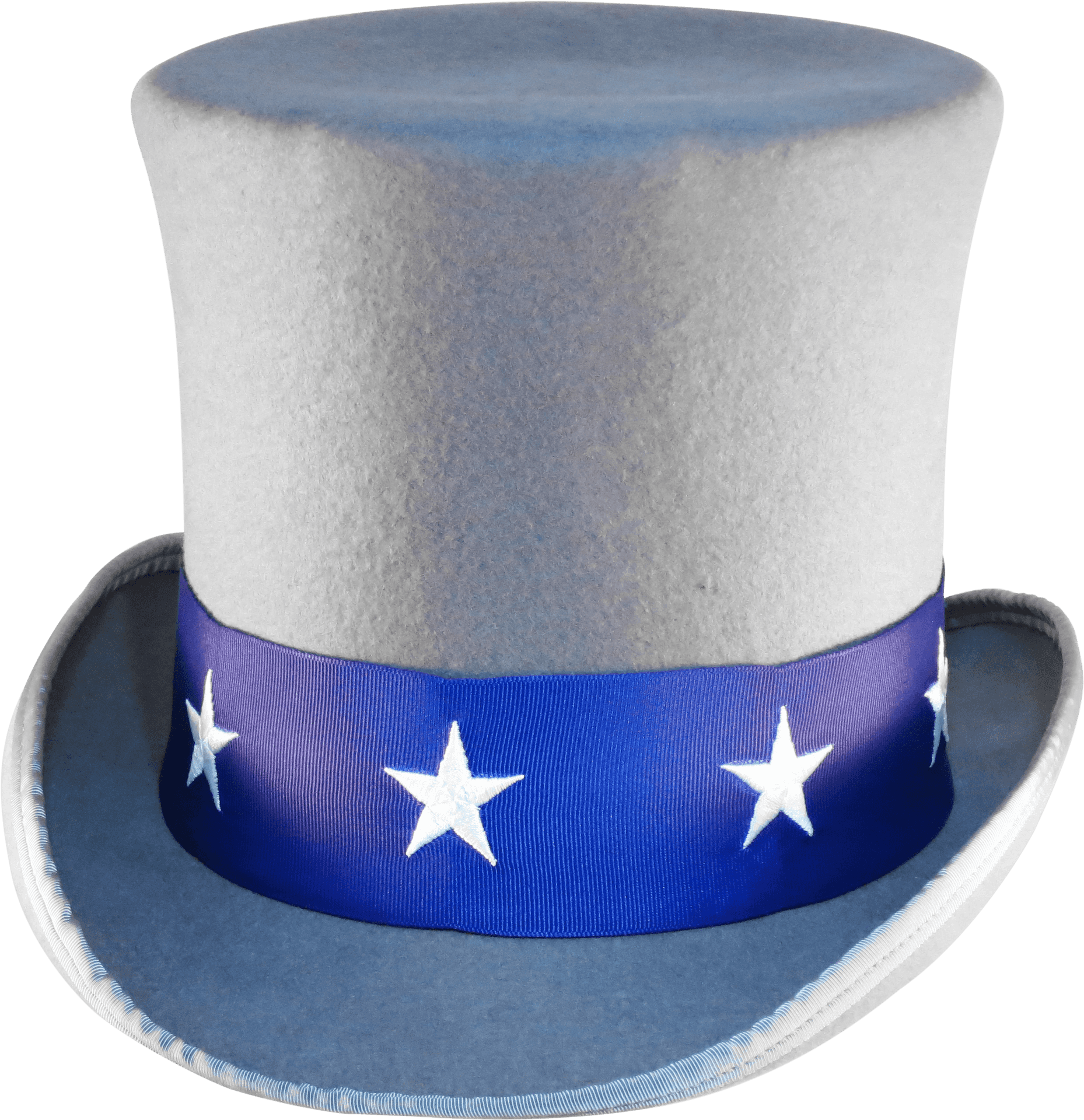 Uncle Sam Style Top Hat PNG