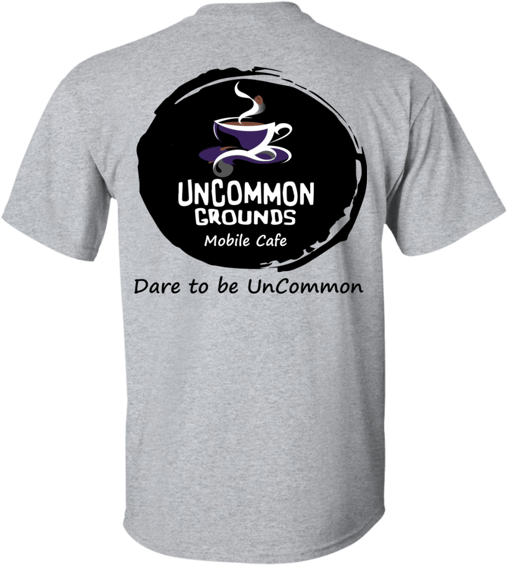 Uncommon Grounds Cafe Promotional T Shirt PNG