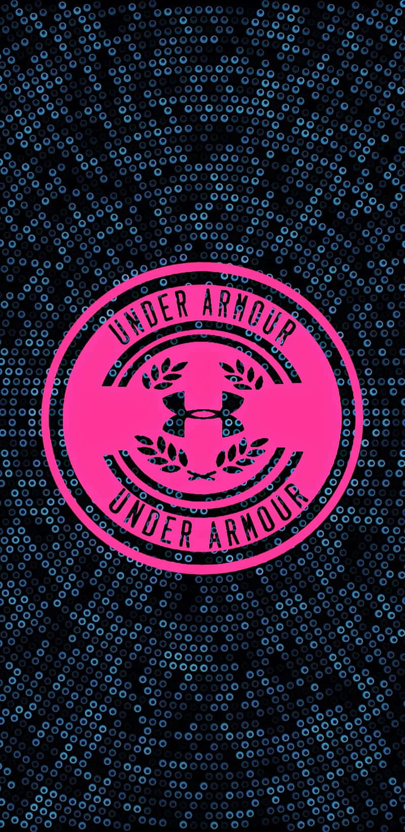 pink under armour symbol