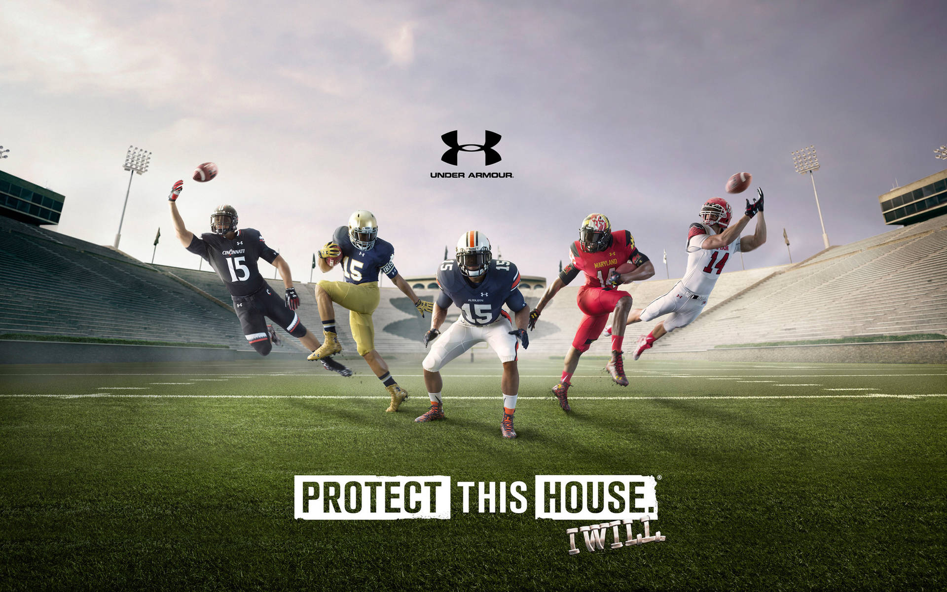 Under Armour Protect This House Wallpaper