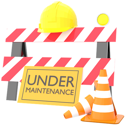 Under Maintenance Safety Equipment PNG