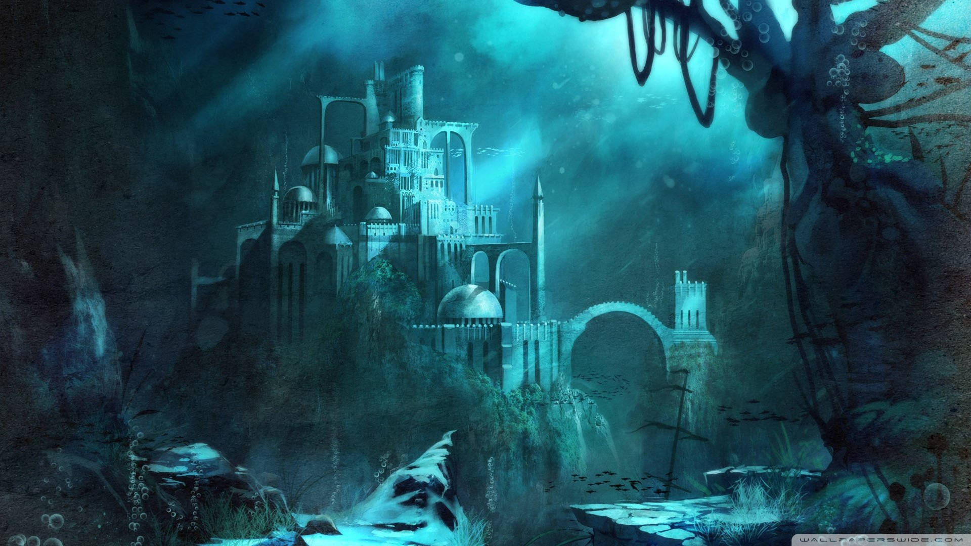 Under The Ocean Fantasy Castle