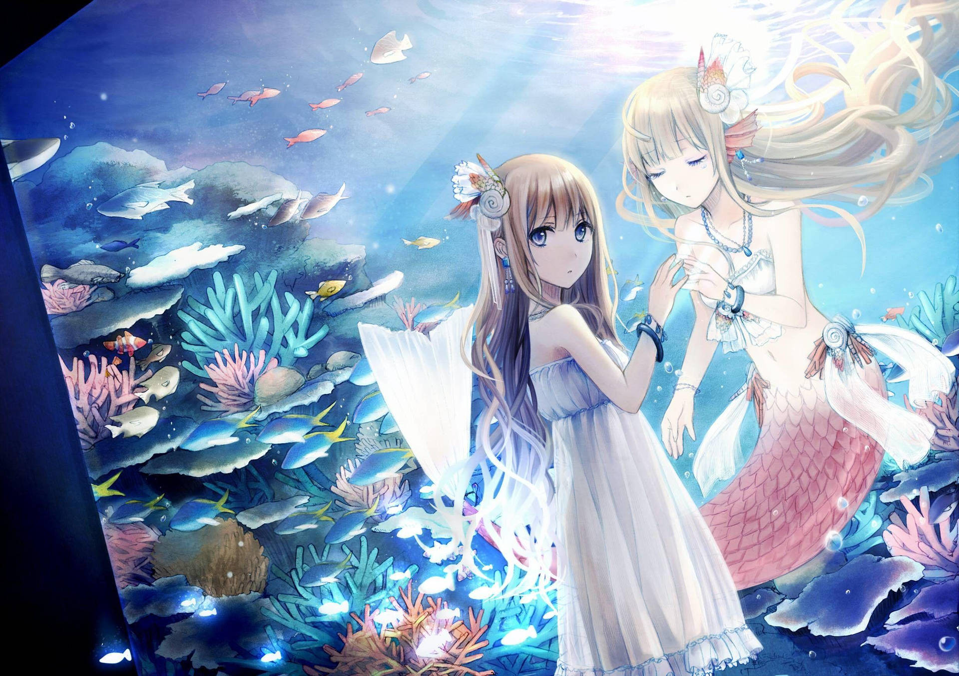 Under The Sea Ecchi Anime Wallpaper