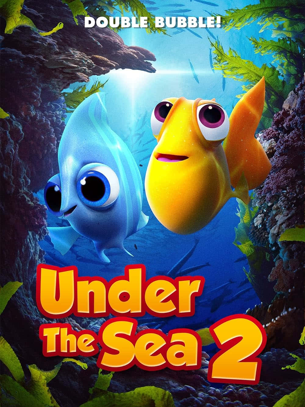 Onder De Zee 2 Geanimeerde Film Poster Achtergrond