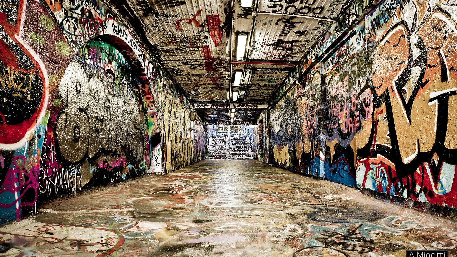 Underground Hip Hop Graffiti Wallpaper