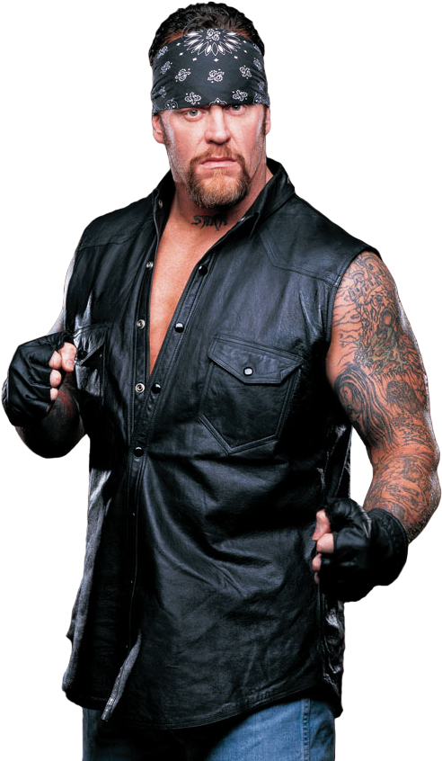 Undertaker Biker Look PNG