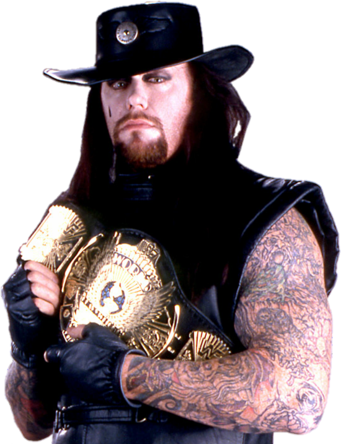Undertaker Wrestling Champion Belt PNG