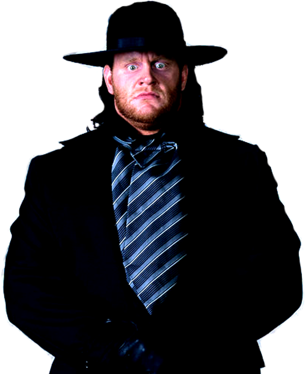 Undertaker Wrestling Legend Portrait PNG