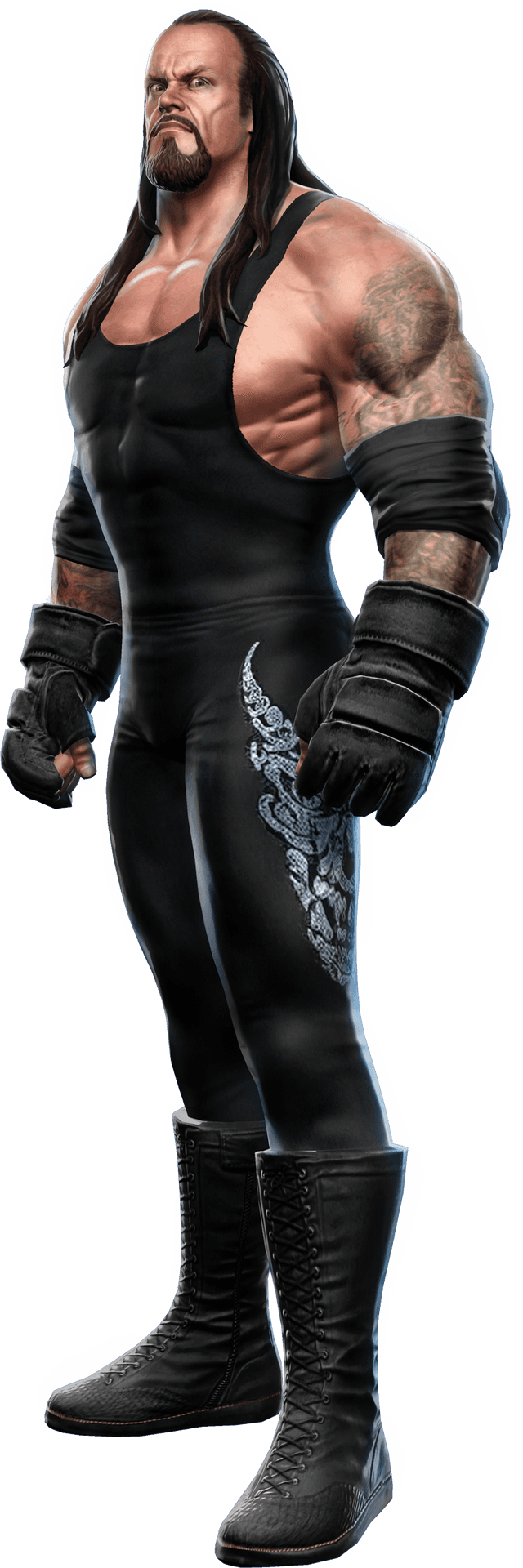 Undertaker Wrestling Legend Pose PNG