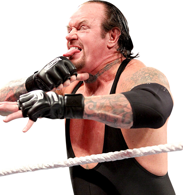 Undertaker Wrestling Pose PNG