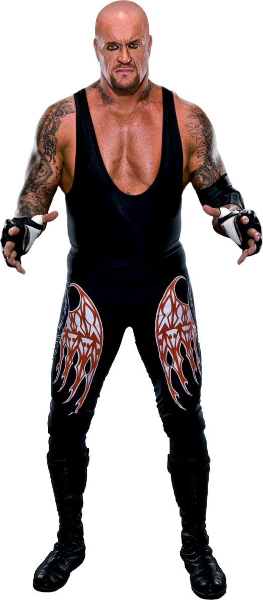 Undertaker Wrestling Pose PNG